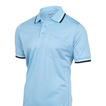 Smitty Smitty Body Flex Umpire Shirt Powder Blue/Navy