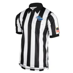 Smitty Smitty Football Officials GHSA 2 Inch Stripe Body Flex Pocket Shirt