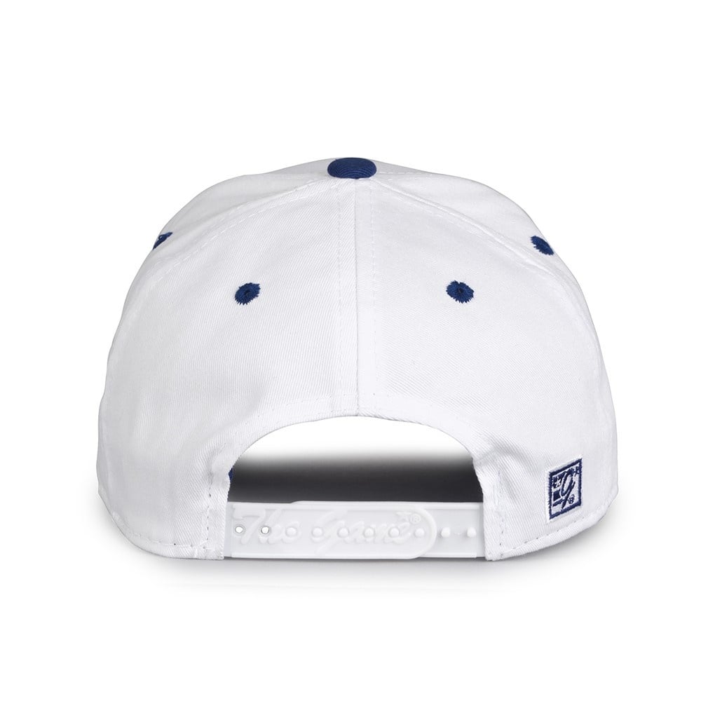 White Twill Snapback Campbell Spartans Hat