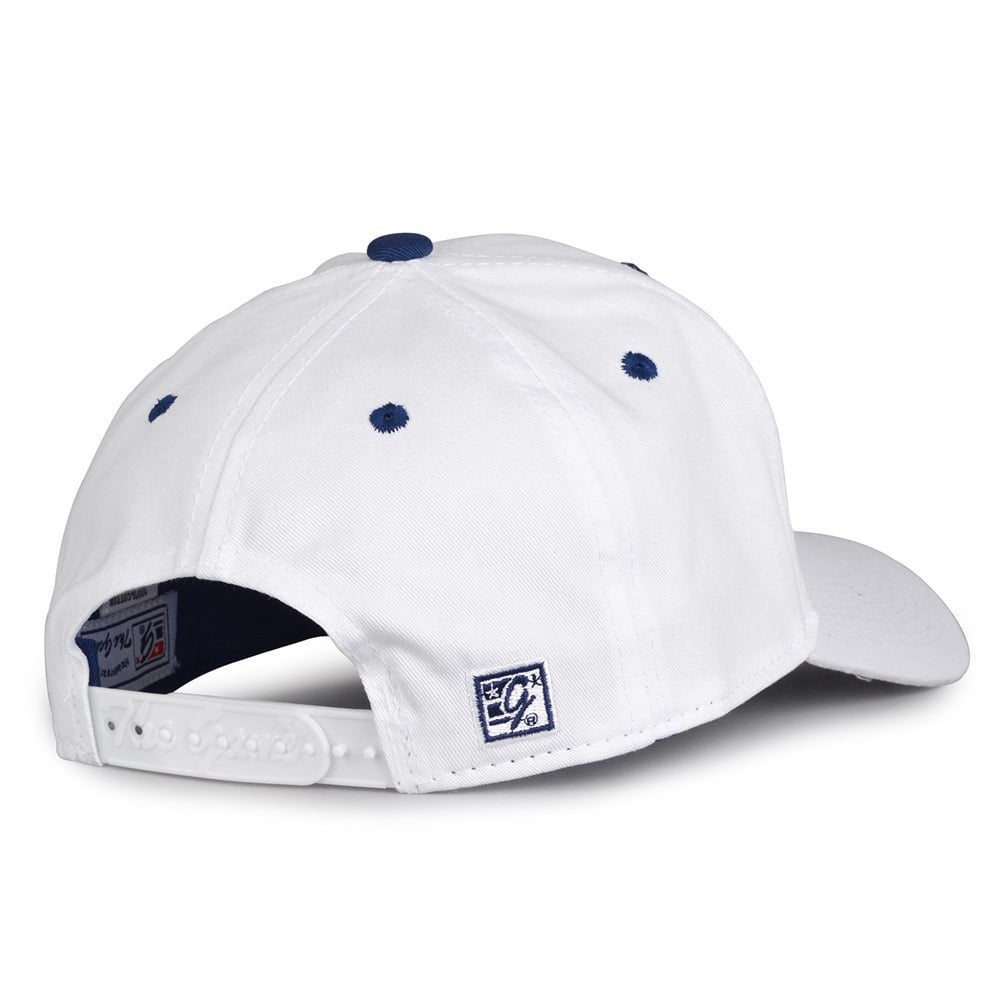 White Twill Snapback Campbell Spartans Hat