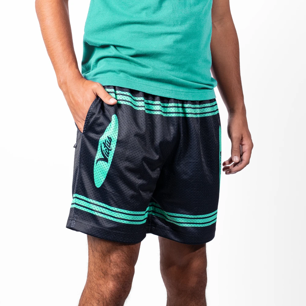 Victus Victus Youth Crayon Shorts Black/Mint