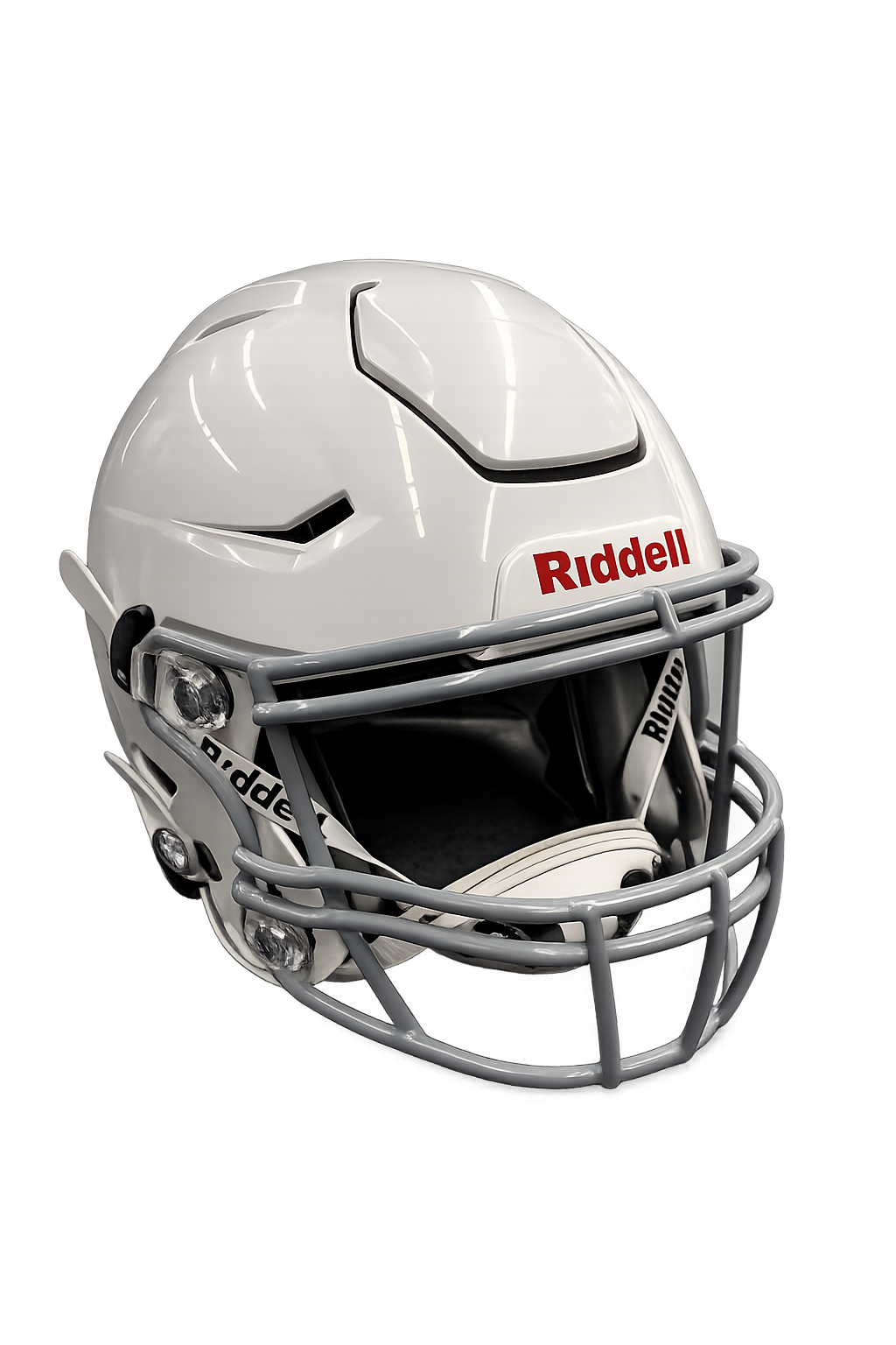Riddell SpeedFlex Youth Helmet with Gray Mask & Soft Cup Chinstrap
