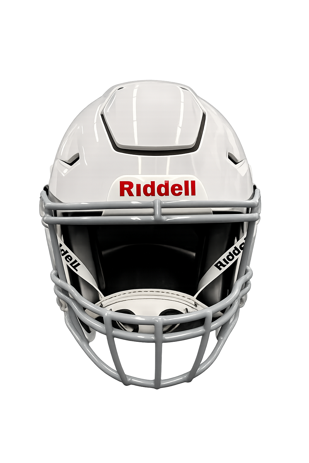 Riddell SpeedFlex Youth Helmet with Gray Mask & Soft Cup Chinstrap
