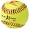 Champro 12" Fastpitch Leather Cover Practice Softball (dz)