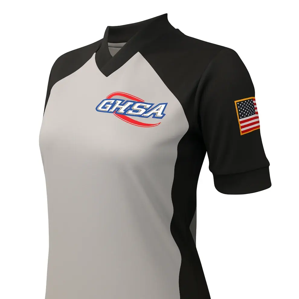 Smitty Smitty Women's GHSA Grey/Black Body Flex V-Neck