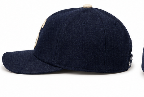 Rail & Ridge SMY Vintage Wool Snapback Hat – Navy