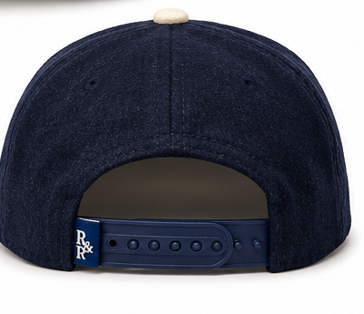 Rail & Ridge SMY Vintage Wool Snapback Hat – Navy