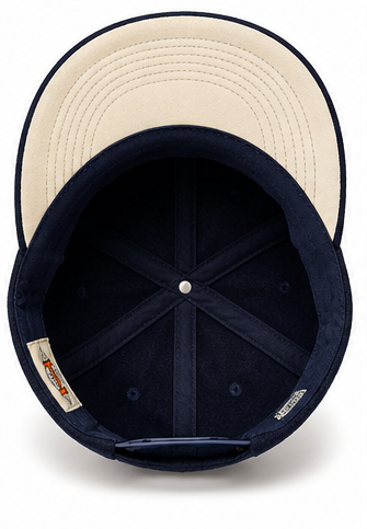 Rail & Ridge SMY Vintage Wool Snapback Hat – Navy