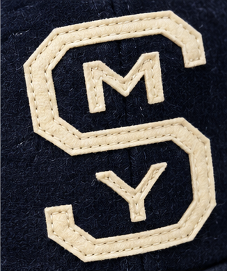 Rail & Ridge SMY Vintage Wool Snapback Hat – Navy