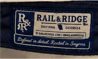 Rail & Ridge SMY Vintage Wool Snapback Hat – Navy