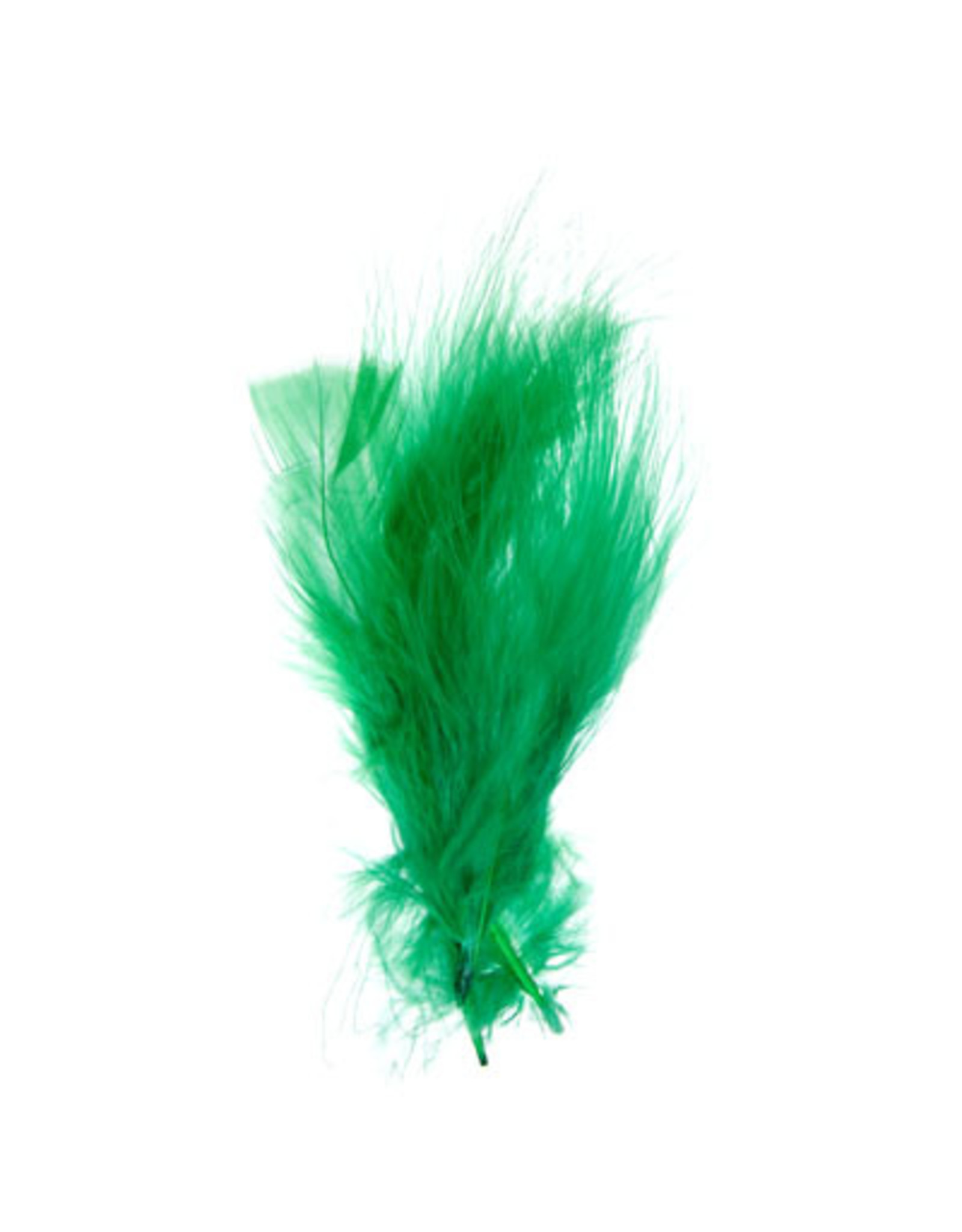 Marabou Feathers Green 6g