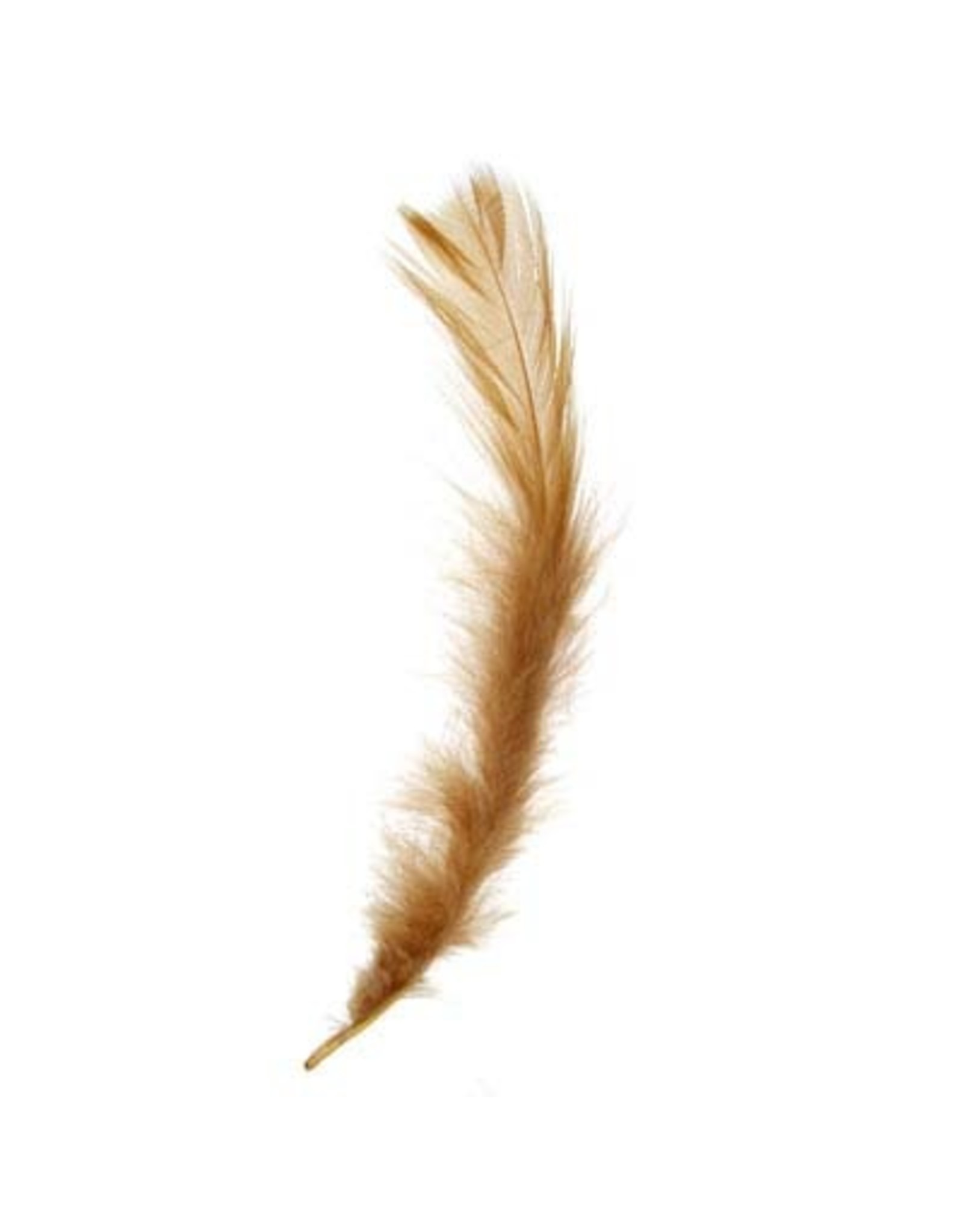 Marabou Feathers Brown 6g