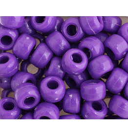 Crow Beads 9mm Opaque Purple x250