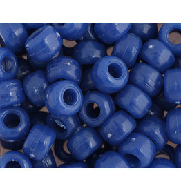 Crow Beads 9mm Opaque Blue x500