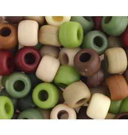 Crow Beads 9mm Op Camouflage Mix x250