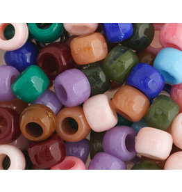 Crow Beads 9mm Opaque ''Semi Precious'' Mix x250