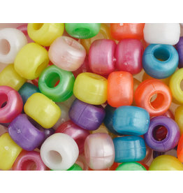 Crow Beads 9mm Opaque Pearl Mix x250