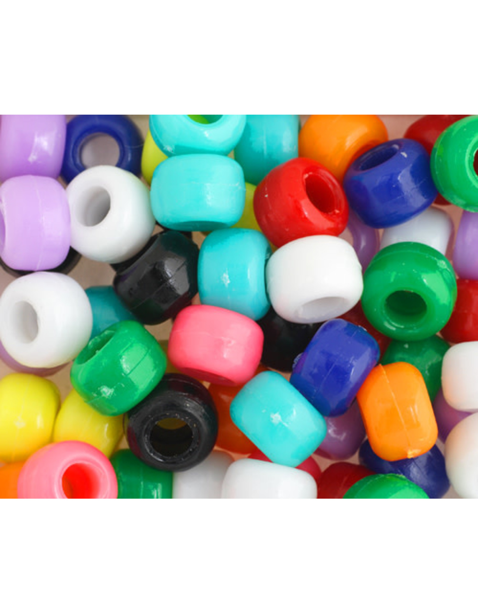 Crow Beads 9mm Opaque Multi x250