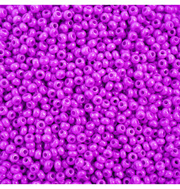 Czech 1152B 10  Seed 125g Opaque Dyed Lilac Purple