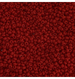 Czech 1028 10   Seed 20g Opaque Medium Dark Red