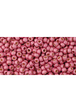 Toho pf563fB 11  Round 40g Pink Metallic Matte