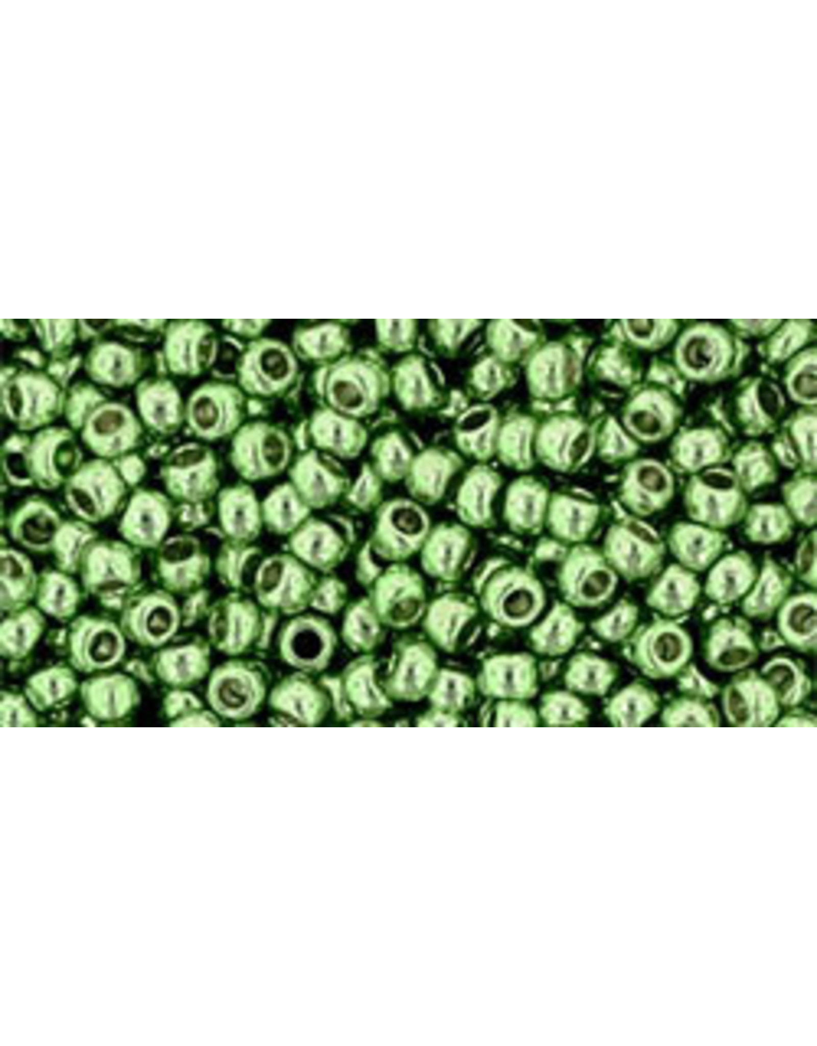 Toho pf560 11  Round 6g Green Metallic