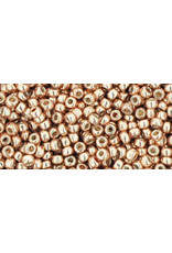 Toho pf551B 11  Round 40g Rose Gold Metallic