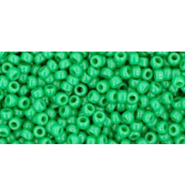 Toho 47d 11  Round 6g Opaque Shamrock Green