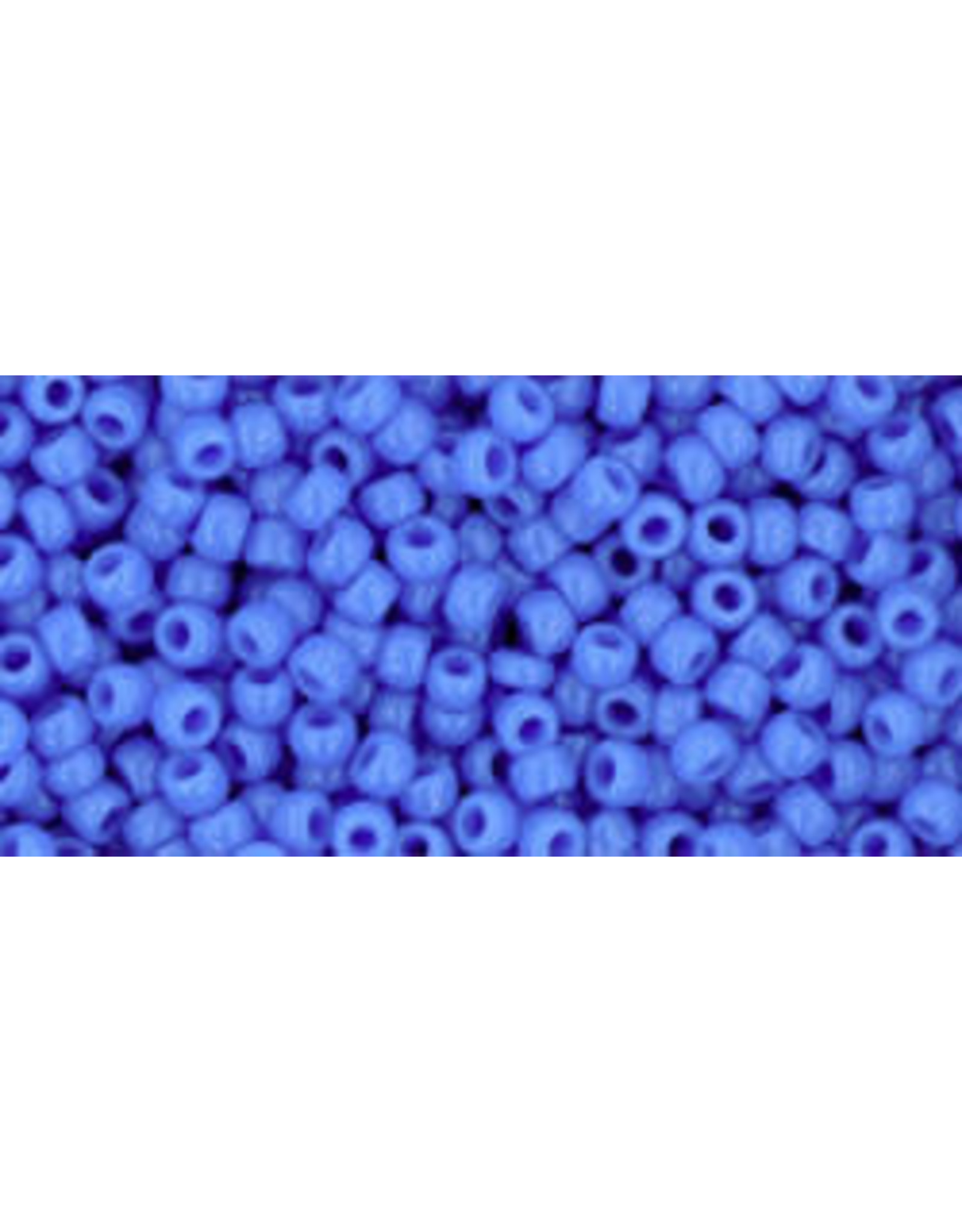 Toho 43d 11  Round 6g Opaque Cornflower Blue