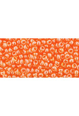 Toho 111 11  Round 6g Transparent Hyacinth Orange Lustre