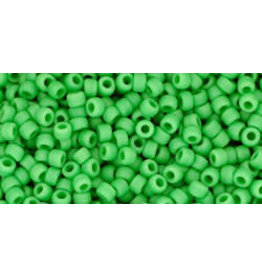 Toho 47f 11  Round 6g Opaque Mint Green Matte