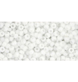 Toho 41 11  Round 6g Opaque White