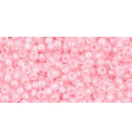 Toho 171B 11  Round 40g  Transparent Light Pink AB