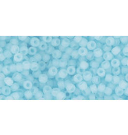 Toho 143fB 11  Round 40g Ceylon Aqua Blue Matte