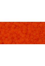 Toho 10bfB 11  Round 40g Transparent Hyacinth Orange Matte