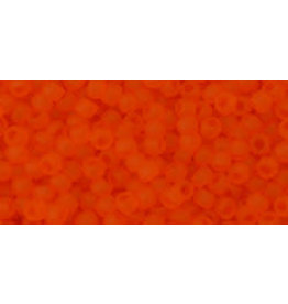 Toho 10bfB 11  Round 40g Transparent Hyacinth Orange Matte