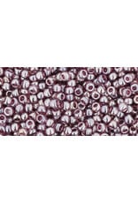Toho 110bB 11  Round 40g Transparent  Medium Amethyst Purple Lustre