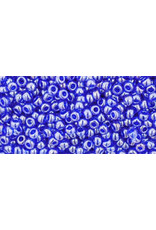 Toho 116B 11  Round 40g Transparent  Cobalt Blue Lustre