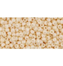 Toho 123 11  Round 6g Opaque Light Beige Brown Lustre