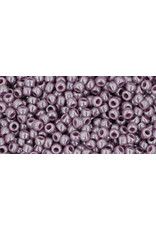 Toho 133 11  Round 6g Opaque Lavender Purple Lustre