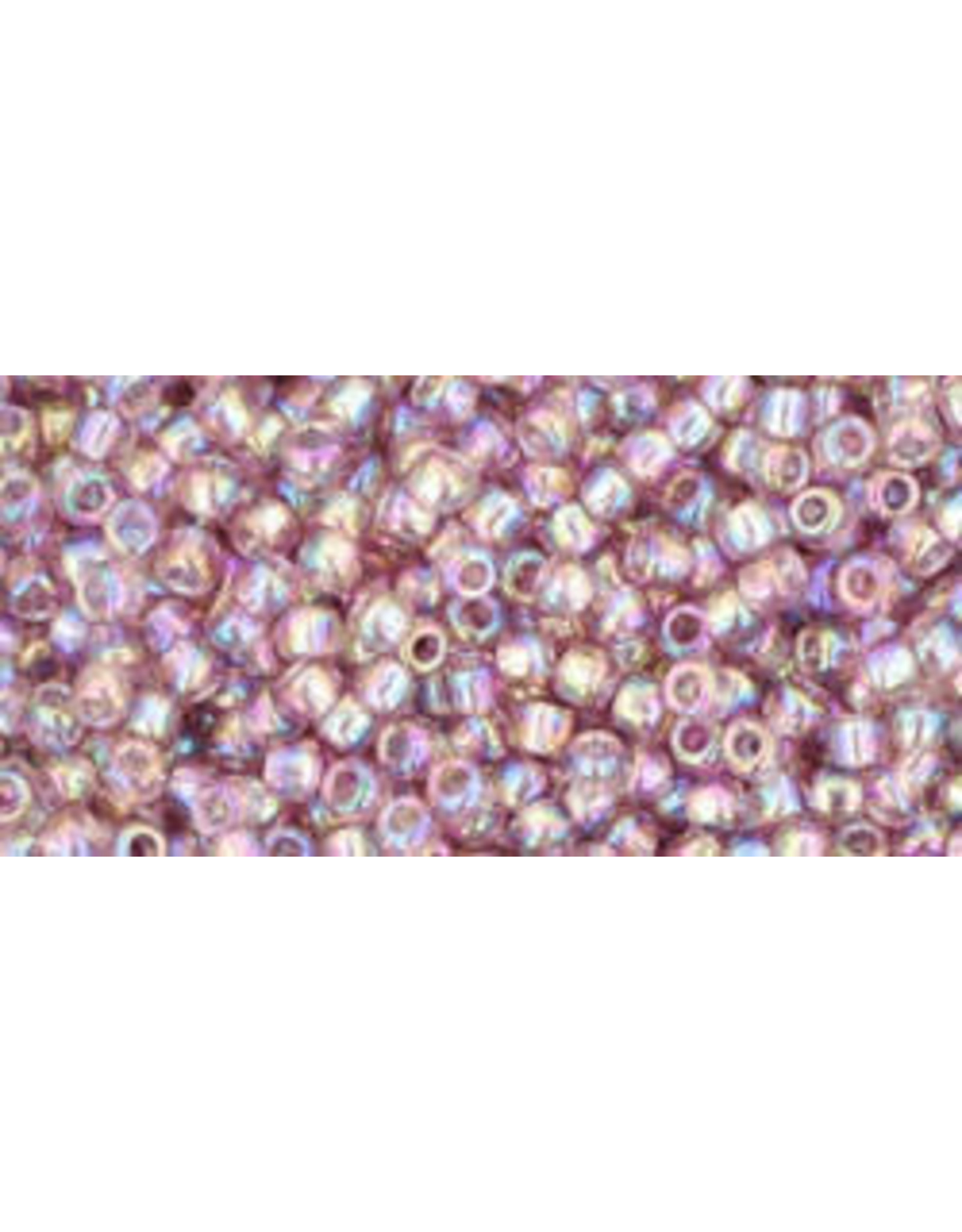 Toho 166 11  Round 6g Transparent Light Amethyst Purple AB