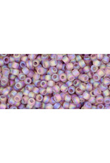 Toho 166bf 11  Round 6g Transparent Medium Amethyst Purple AB Matte