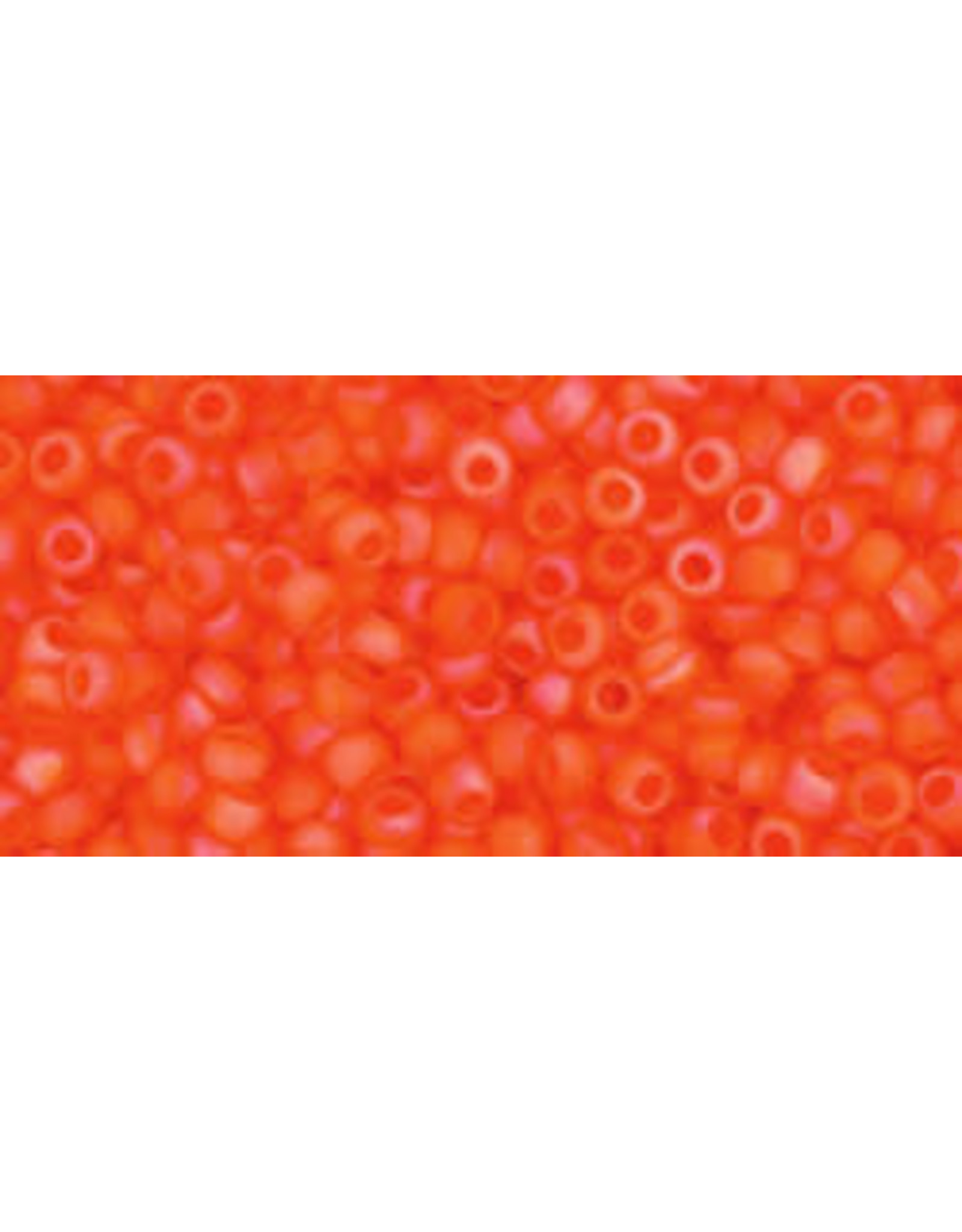 Toho 174bfB 11  Round 40g Transparent Hyacinth Orange AB Matte