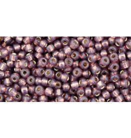 Toho 2114B 11  Round 40g Nutmeg Purple Milky s/l