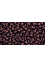 Toho 222f 11  Round 6g Dark Bronze Brown Matte