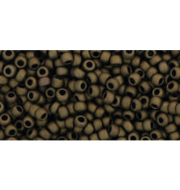 Toho 223f 11  Round 6g Antique Bronze Brown Matte