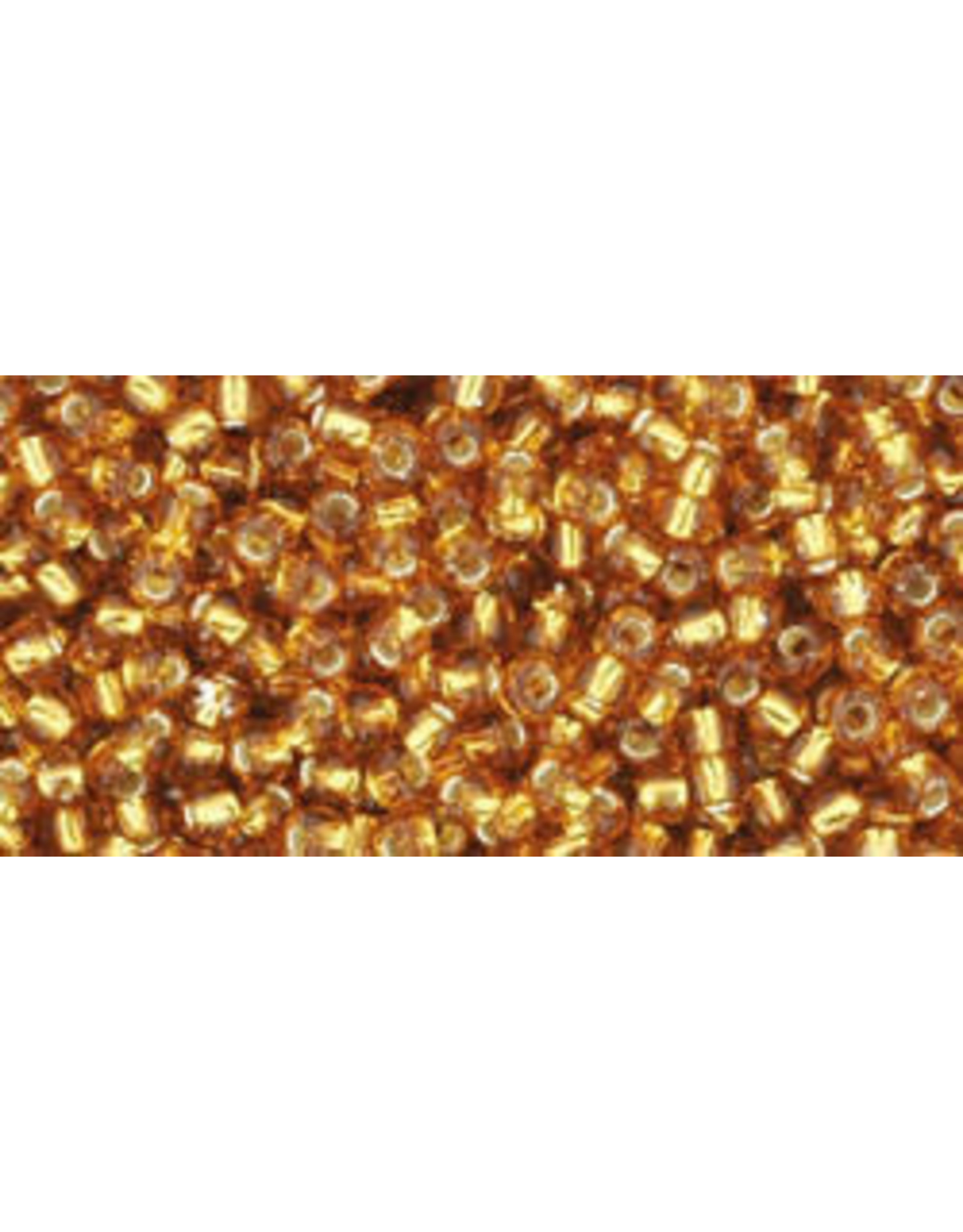 Toho 22c 11  Round 6g Topaz Brown s/l