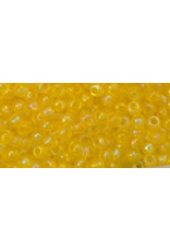 Toho 175 11  Round 6g Transparent Lemon Yellow AB