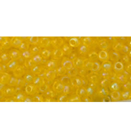 Toho 175 11  Round 6g Transparent Lemon Yellow AB
