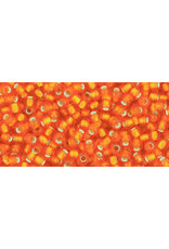 Toho 30bfB 11  Round 40g Transparent Hyacinth Orange s/l Matte
